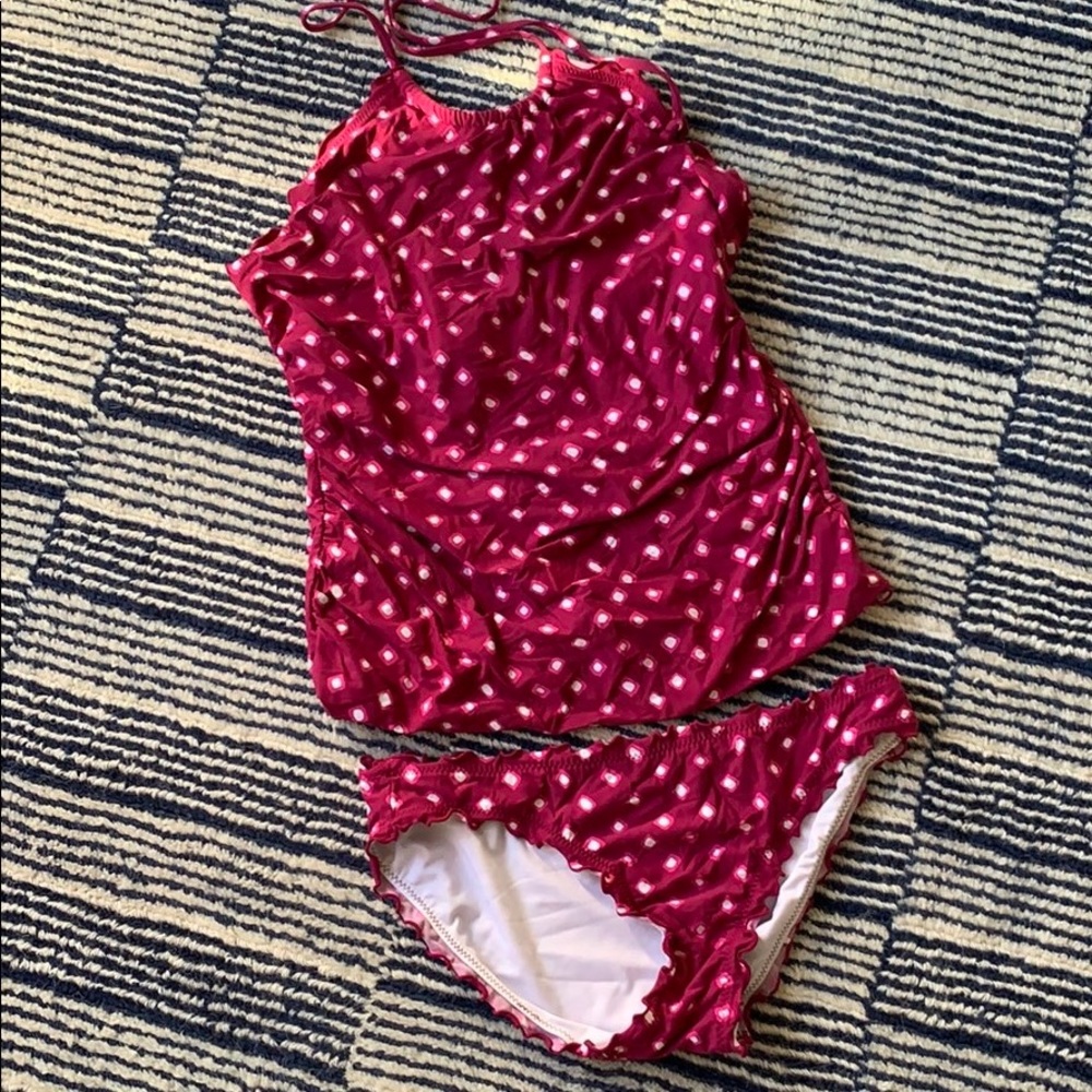 Loft Swim halter tankini